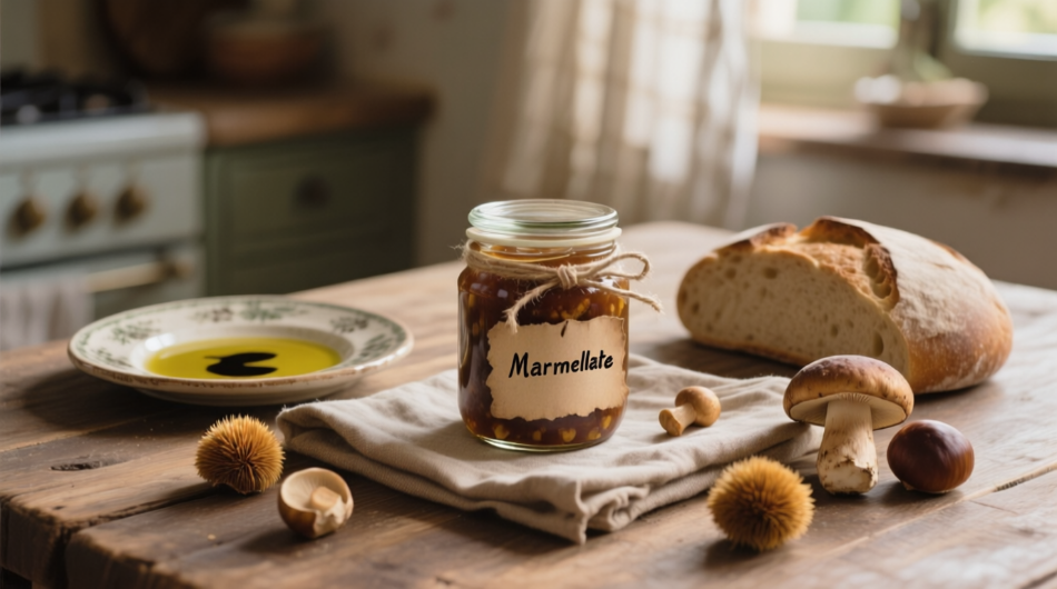 Confiture de cèpes aigre-douce